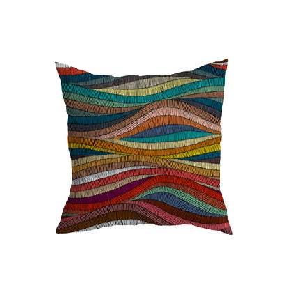 Lively Multicolored Cushion Covers