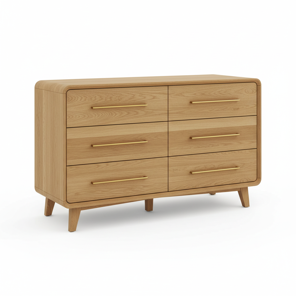 Scandinavian Oak Dresser